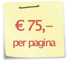 Een website voor € 75,- per pagina!