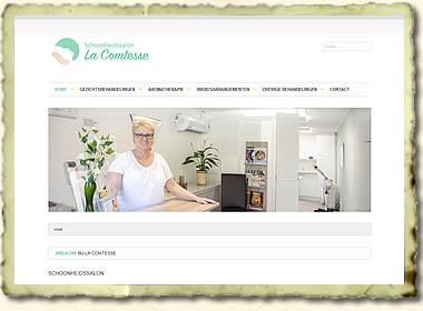 Website Salon La Comtesse