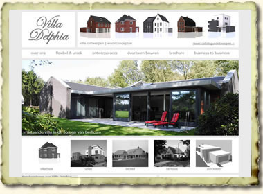 Website Villa Delphia